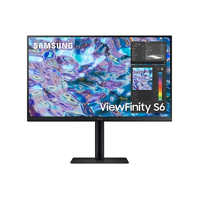 Monitor Samsung Viewfinity S6 27B610, 27" LCD IPS, QHD 2K (2560x1440), HDMIx2/DP/HP-IN