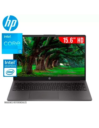 Notebook HP 250 G10, 15.6" LCD LED HD, Core i3-1315U hasta 4.50GHz, 8GB DDR4-3200MHz