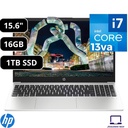 Notebook HP 250 G10, 15.6" LCD LED HD SVA, Core i7-1355U 1.70/5.00GHz, 16GB DDR4-3200MHz.
